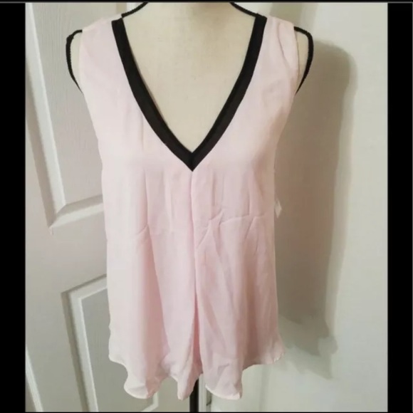 QVC Tops - New Hal Rubenstein sleeveless pink blouse QVC size small